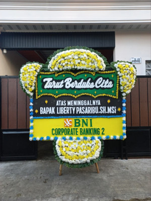 Papan Bunga Duka di Tanjungmulya