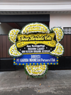 Papan Bunga Duka di Tanjungmulya