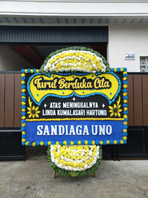Papan Bunga Duka di Tanjungmulya