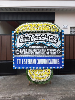 Papan Bunga Duka di Tanjungmulya